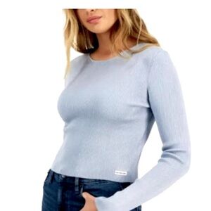 Calvin Klein Jeans Sky Blue Long Sleeve Top